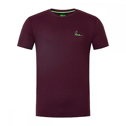 TRICOU MINIMAL TEE BURGUNDY MAR.S