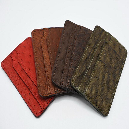 PORT CARD PIELE STRUT