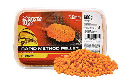 PELETE ENERGOFISH RAPID METHOD BUTYRIC 3,5MM/600G