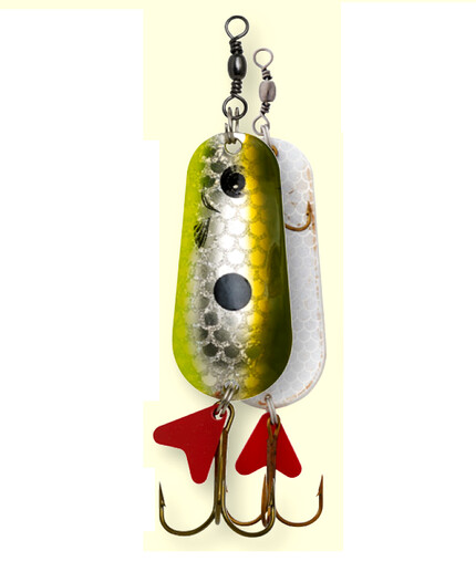 OSCILANTA EFFZETT STANDARD 4,5CM/16G OLIVE/SILVER UV