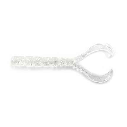 NALUCA AJI MICRO CHIKI 4,3CM CLEAR SILVER GLITTER