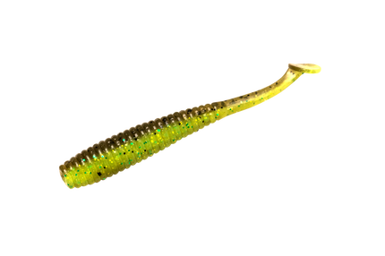 I SHAD TAIL 2.8INCH GREEN PUMPKIN/CHART 6BUC/PL