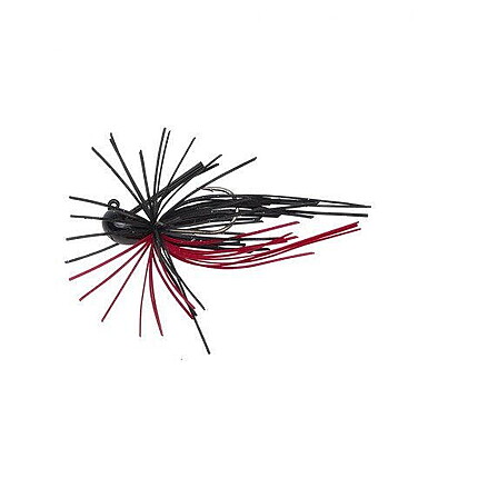 NALUCA SKIRT FLIRT JIG 6,5CM/7,5G SINKING BLACK RED
