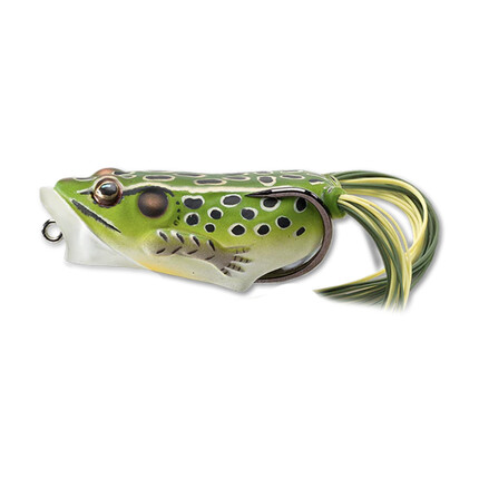 HOLLOW BODY FROG POPPER 5,5CM/11G GREEN/YELLOW