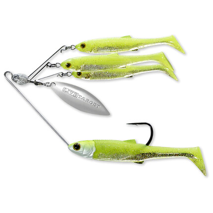 MINNOW RIG SPINNERBAIT LARGE/14G CHART/SILVER