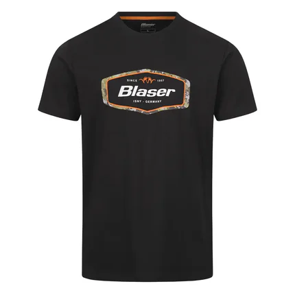 TRICOU BADGE T 24 BLACK MAR.2XL (800)
