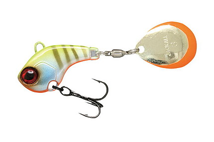 SPINNER DERACOUP 1/4OZ CHARTREUSE BACK BLUEGILL