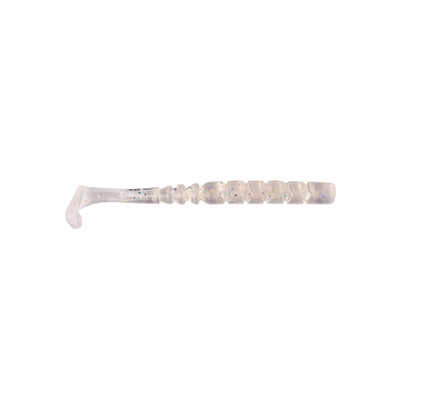 NALUCA AJI PADDLE TAIL 5CM CLEAR LUMIN. S.GLITTER 12BUC/PL