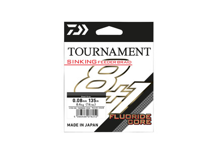 TOURNAMENT SINKING FEEDER BRAID 8+1 012MM/135M GRI