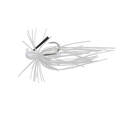 NALUCA SKIRT FLIRT JIG 6,5CM/7,5G SINKING WHITE PEARL
