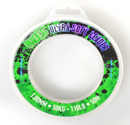 LEADER MADCAT ULTRA-SOFT 50M/1,30MM/75KG TRANSPARENT