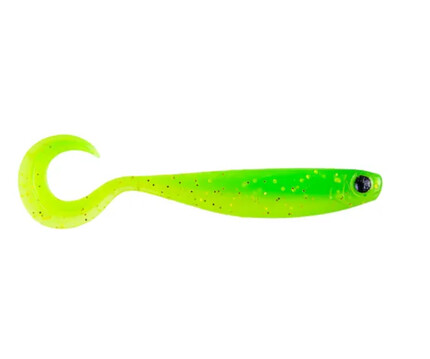 SHAD MEZASHI CURLY TAIL MINNOW 9CM CHART&CHART 6BUC/PL