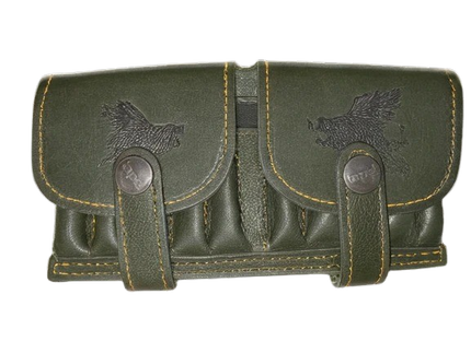 TOC PIELE PORT GLONT 10 POSTURI GRAVURA CERB VERDE
