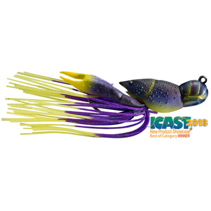 HOLLOW CRAWFISH JIG 4,5CM/14G 148 JUNEBUG/CHART