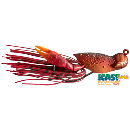 HOLLOW CRAWFISH JIG 4,5CM/14G 306 RED