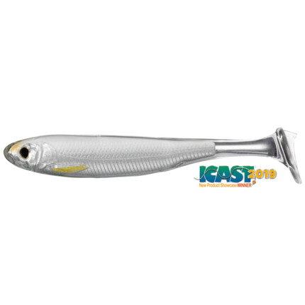 SLOWROLL SHINER PADDLE TAIL 8,5CM 134 SILVER/PEARL