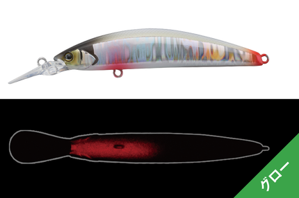 VOBLER TRICOROLL GT 72MD-F 7,2CM/6,6G ECCHU UKIMIZU WHITE BACK