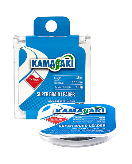 FIR ENERGOFISH KAMASAKI SUPER BRAID LEADER 020MM/16,1KG/10M