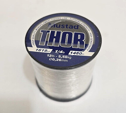 FIR THOR MONOFILAMENT CLEAR 030MM/6,8KG/1100M