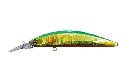 VOBLER TRICOROLL GT 72SR-F 7,2CM/5,7G GREEN GOLD AYU