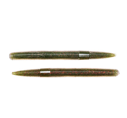 STICK WORM 12,5CM/12,7G GREEN/RED 8BUC/PL