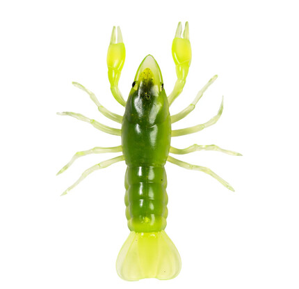 NALUCA CRAWFISH UNRIGGED 9,7CM/9,7G CHART/GREEN 5BUC/PL