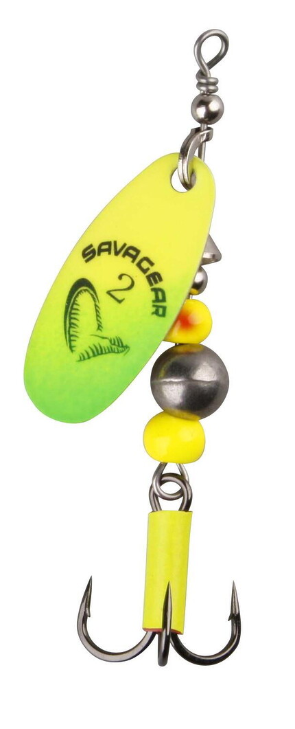 LINGURITA ROTATIVA CAVIAR NR.4/18G FLUO YELLOW/CHART.