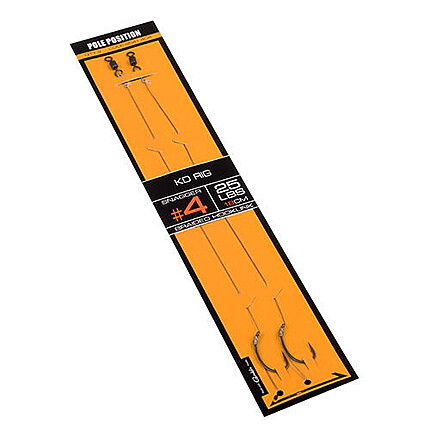 MONT.POLE POSITION KD-RIG NR.8/18CM/25LB 2BUC/PL