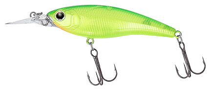 VOBLER STEEZ SHAD MINNOWBAIT 6CM/6,3G AKABANE LIME