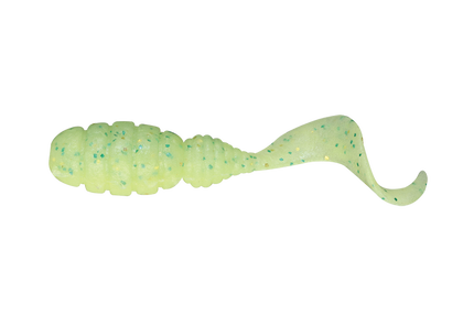 VIERME GOODMEAL GRUB 1,5INCH HOT LIME/GLOW CHARTREUSE 8BUC/PL