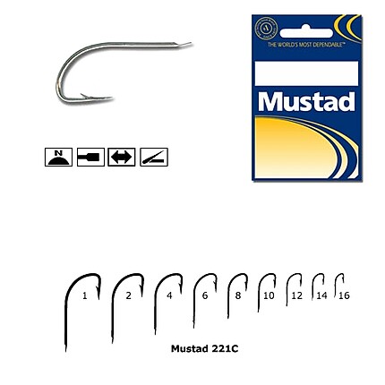 XX CARLIG MUSTAD CRISTAL NI REVERS 220A 10BUC/PL