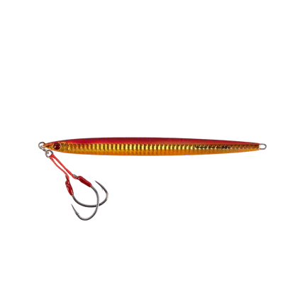JIG MEZASHI SLIM RED GOLD GLOW 40G/12,8CM