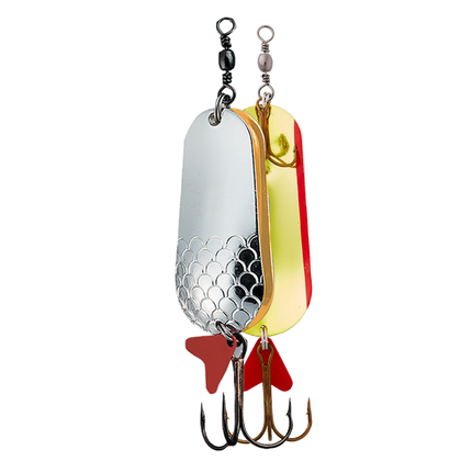 OSCILANTA EFFZETT TWIN 8CM/45G SILVER/GOLD