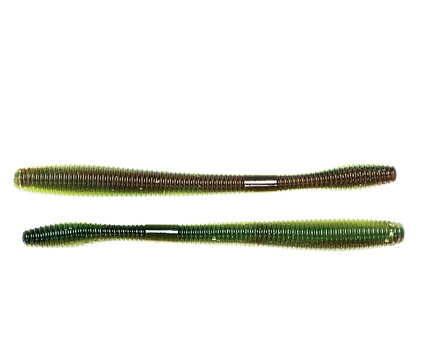 STRAIGHT WORM 11,4CM/11,4G BROWN/CHART 10BUC/PL