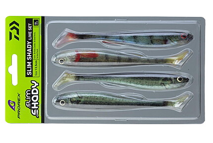 SHAD PROREX REAL SLIM LIVE 13,5CM/COLOR SET/4BUC/PL