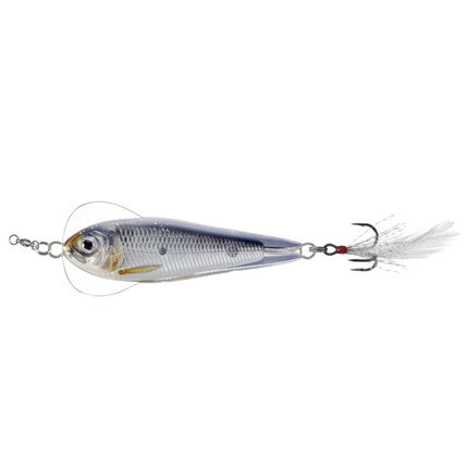 FLUTTER SHAD 7CM/28G SINKING SILVER/BLACK