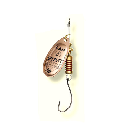 ROTATIVA EFFZET SINGLEHOOK NR.1/3G CUPRU