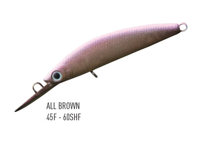 PRESSO DOUBLECLUTCH 60SHF 6CM/2,8G ALL BROWN