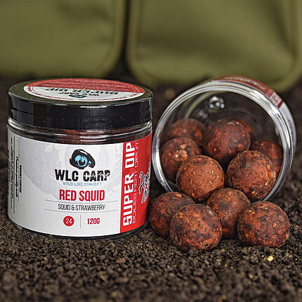 BOILIES WLC DE CARLIG SUPERDIP RED SQUID 24MM/120G