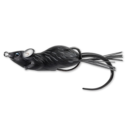 HOLLOW BODY MOUSE WALKING BAIT 6CM/11G BLACK/BLACK